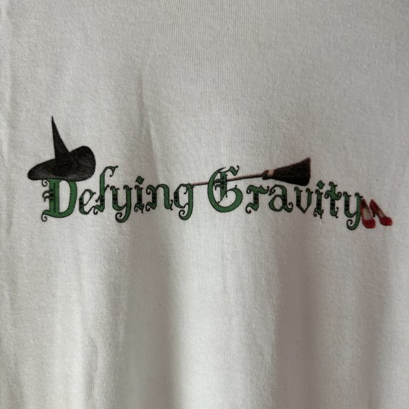 Wicked Long-Sleeve T-Shirt "Defying Gravity" **RUNS SMALL SEE DESC - Picture 1 of 8